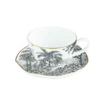 EasyLife - Filiżanka espresso z talerzykiem