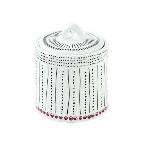 EasyLife - Porcelanowy pojemnik z pokrywą na przyprawy