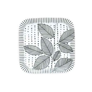 EasyLife - Zestaw 2 talerzyków z porcelany