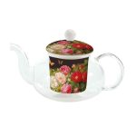 EasyLife - Czajnik z szkła borokrzemowego z zaparzaczem