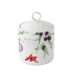 EasyLife - Porcelanowy słój do przechowywania, 350 ml