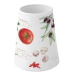 EasyLife - Porcelanowy pojemnik z zestawem przyborów