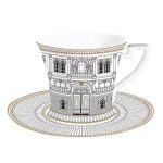 EasyLife - Filiżanka z talerzykiem, 350 ml