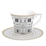 EasyLife - Filiżanka z talerzykiem, 200 ml.