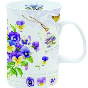 EasyLife - Zestaw kubków z łyżeczkami z porcelany