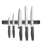 Amefa - Zestaw noży kuchennych 5 cz. z listwą magn.