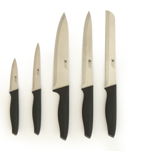 Amefa - Zestaw noży kuchennych 5 cz. w bloku