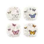 EasyLife - Zestaw 4 deserowych talerzy