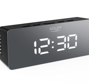 Adler - Budzik black AD 1189 black