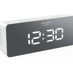 Adler - Budzik white AD 1189 white