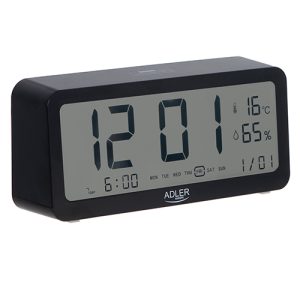 Adler - Budzik Black AD 1195 black