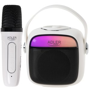 Adler - Głośnik karaoke AD 1199 white