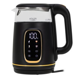 Adler - Czajnik black-gold AD 1305 black gold