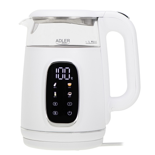Adler - Czajnik white-silver AD 1305 white silver