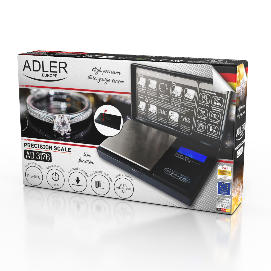 Adler - Waga kuchenna AD 3176 - obrazek 2