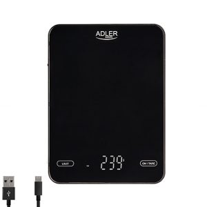 Adler - waga black AD 3177 black
