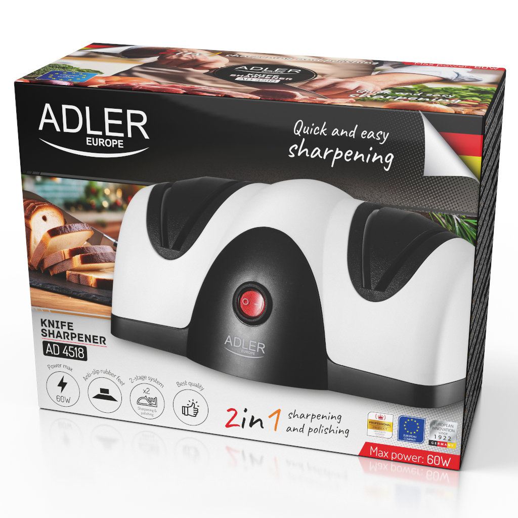 Adler - Ostrzałka elektr. do noży AD 4518 - obrazek 2