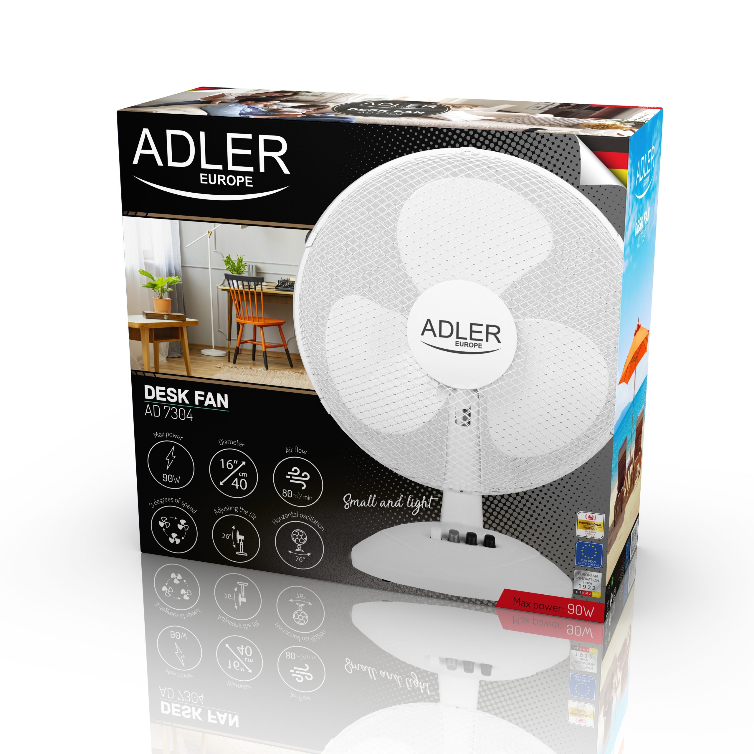 Adler - Wentylator AD 7304 - obrazek 2