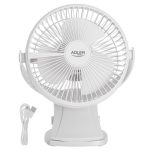 Adler - Wentylator AD 7342 white