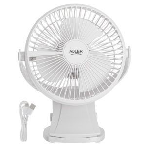 Adler - Wentylator AD 7342 white