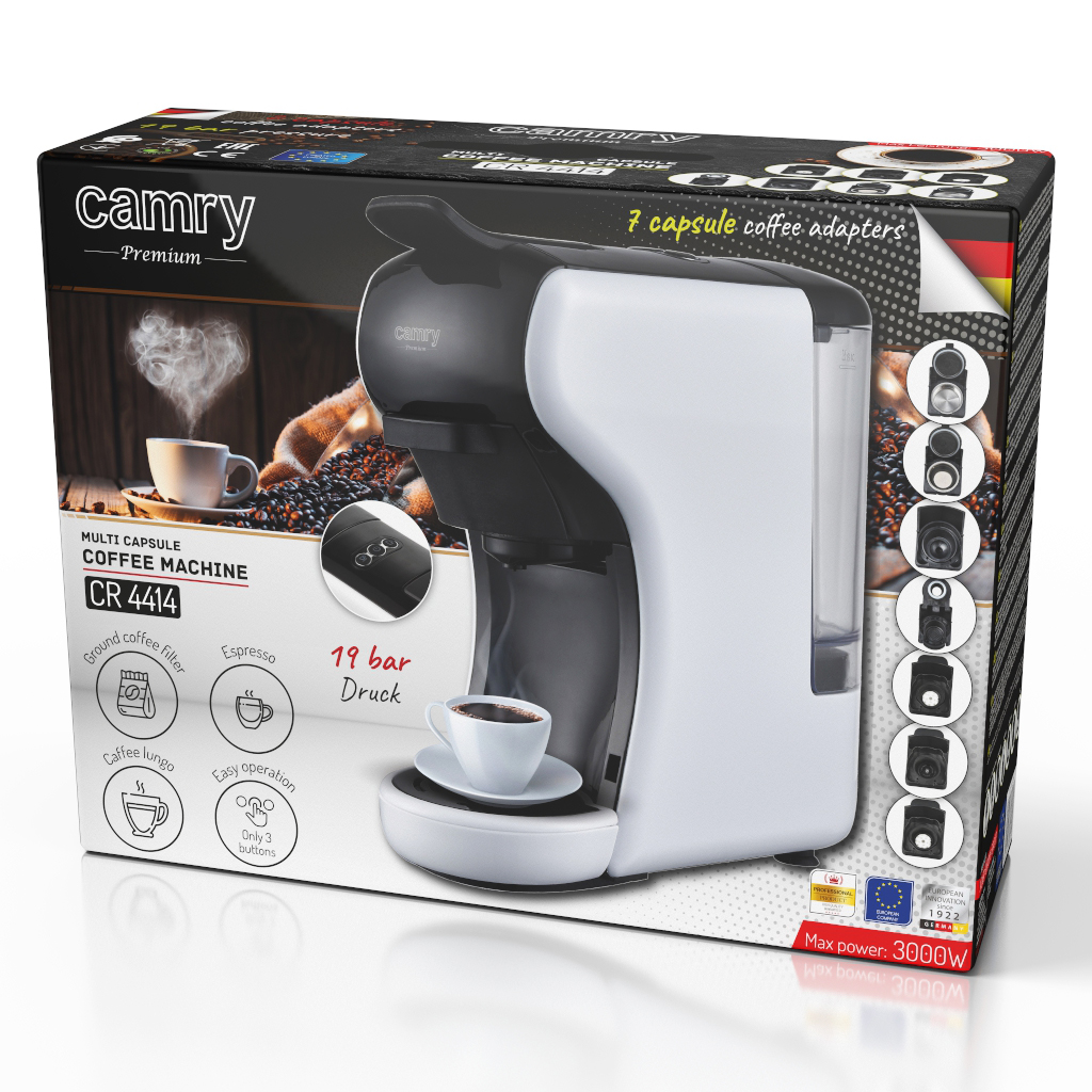 Adler - Ekspres CR 4414 white - obrazek 2