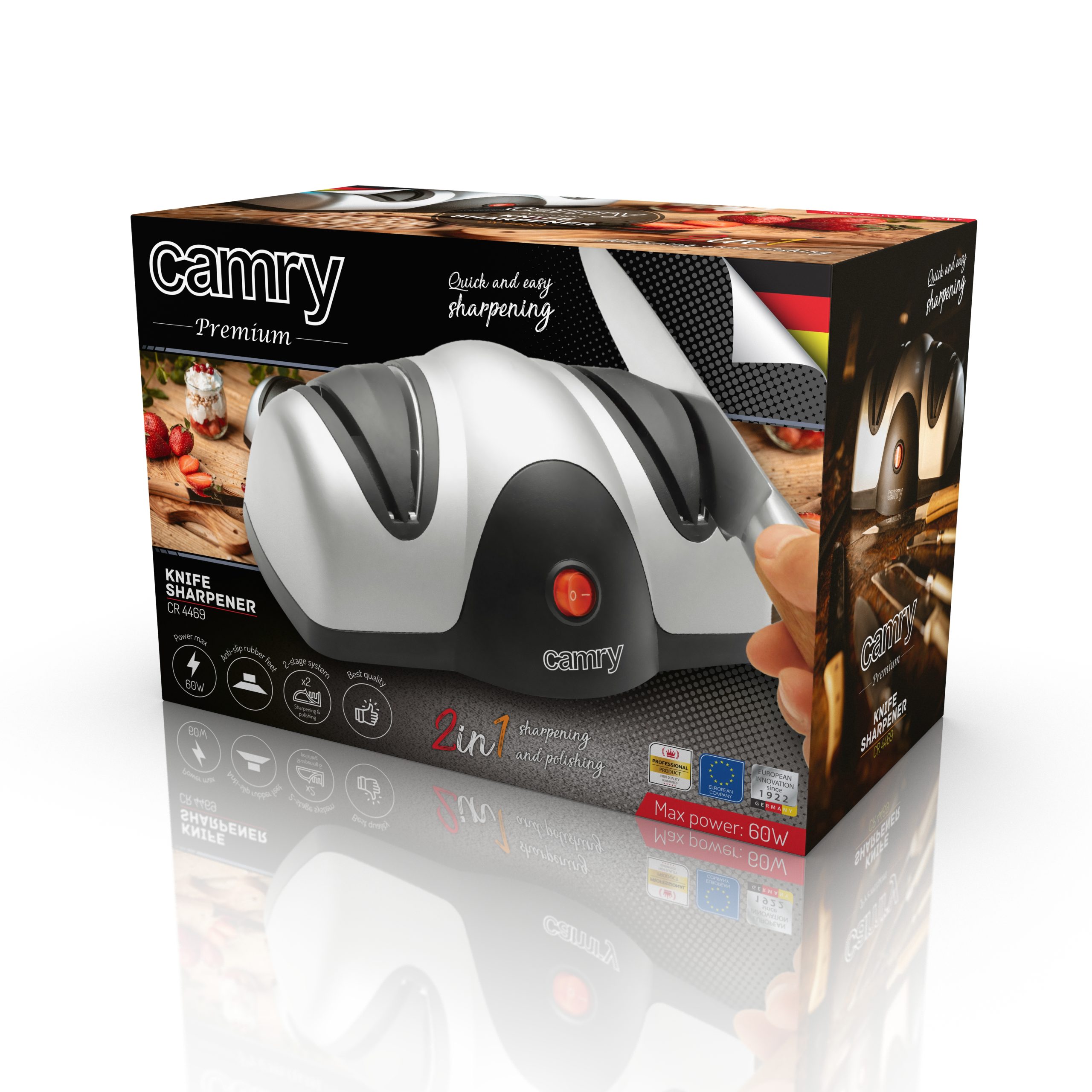 Adler - Ostrzałka elektr. do noży CR 4469 - obrazek 2