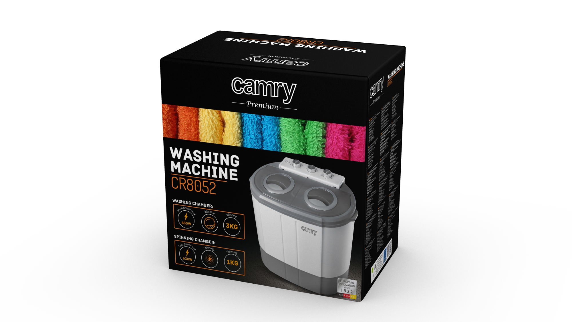 Adler - Pralka CR 8052 - obrazek 2