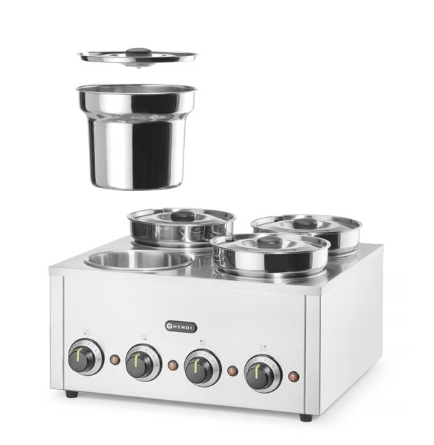 Hendi - Bemar Thermosystem 4, HENDI, 16L, 220-240V/800W, 506x509x(H)298mm Wariant podstawowy - obrazek 3