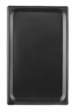 Hendi - Blacha z powłoką nieprzywierającą, HENDI, GN 1/1, czarny, 530x325x(H)17mm Wariant podstawowy