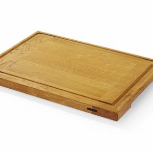 Hendi - Deska dębowa do serwowania, HENDI, 370x270x(H)20mm Wariant podstawowy