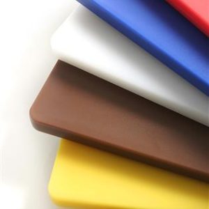 Hendi - Deska do krojenia HACCP - GN 1/2 biała do nabiału