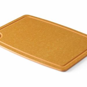 Hendi - Deska do krojenia z włókna drzewnego, HENDI, brązowy, 370x275x(H)6mm Wariant podstawowy