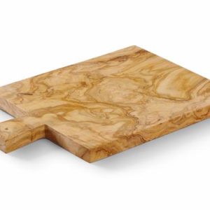 Hendi - Deska do serwowania z drewna oliwnego, HENDI, 340x230x(H)22mm Wariant podstawowy