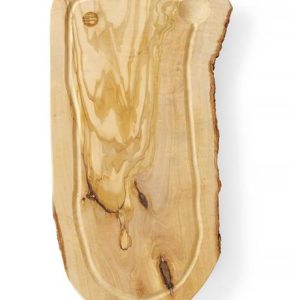 Hendi - Deska do serwowania z drewna oliwnego, z rowkiem 300x210x(H)18