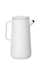 Hendi - Dzbanek próżniowy z przyciskiem, HENDI, 1L, biały, śr.134x(H)265mm Wariant podstawowy