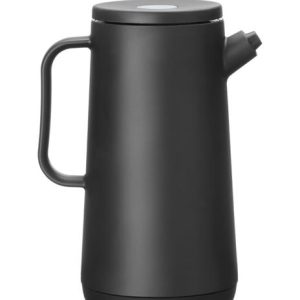 Hendi - Dzbanek próżniowy z przyciskiem, HENDI, 1L, czarny, śr.134x(H)265mm Wariant podstawowy