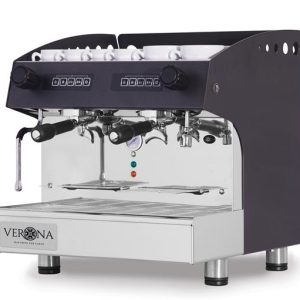 Hendi - Ekspres do kawy JULIA Compact, 2-grupowy, automatyczny, czarny Wariant podstawowy