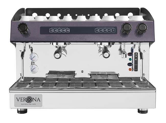 Hendi - Ekspres do kawy JULIA, 2-grupowy, automatyczny, czarny Wariant podstawowy - obrazek 3