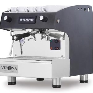 Hendi - Ekspres do kawy ROMEO, 1-grupowy, automatyczny, czarny Wariant podstawowy