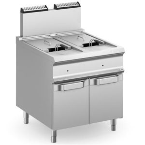 Hendi - Frytownica na szafce zamykanej, gazowa - kod FRG98A Wariant podstawowy