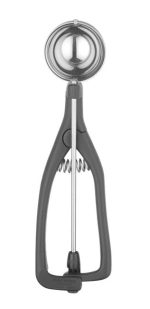 Hendi - Gałkownica dla leworęcznych, Stöckel, 1/40, czarny, ?45x(H)mm Wariant podstawowy