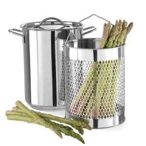 Hendi - Garnek do szparagów Profi Line - średnica 16cm x 29 cm (h) Wariant podstawowy