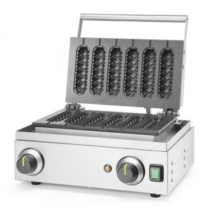 Hendi - Gofrownica Corn dog, HENDI, 230V/1550W, 390x378x(H)229mm Wariant podstawowy