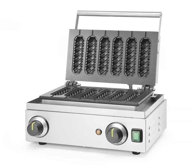 Hendi - Gofrownica Corn dog, HENDI, 230V/1550W, 390x378x(H)229mm Wariant podstawowy