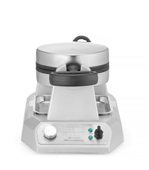 Hendi - Gofrownica obrotowa do gofrów belgijskich, z wyjmowanymi płytami, Waring, 220-240V/1200W, 267x432x(H)216mm Wariant podstawowy