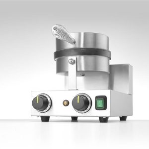 Hendi - Gofrownica okrągła na gofry belgijskie, HENDI, 230V/1000W, 250x491x(H)285mm Wariant podstawowy