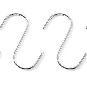 Hendi - Haki rzeźnicze - zestaw 4 szt. 110x5 (na pręty max. fi. 35 mm)