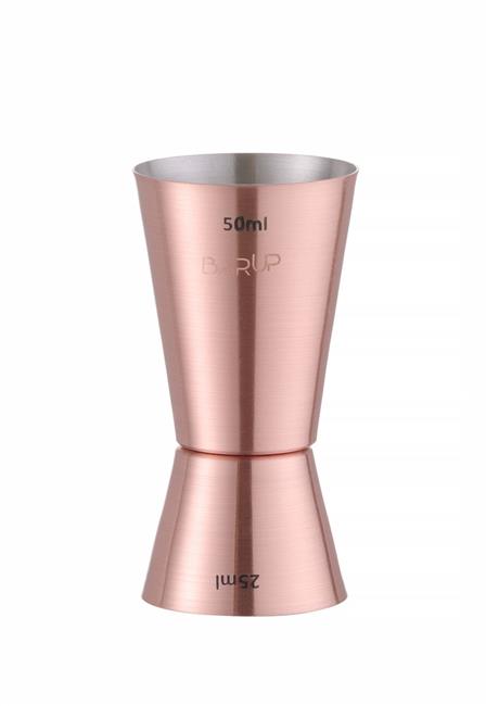 Hendi - Jigger – miarka barmańska, Bar up, miedziany, o42x(H)86mm Wariant podstawowy