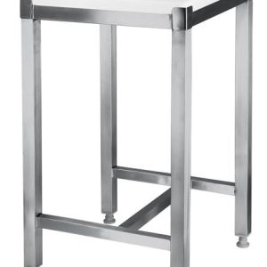 Hendi - Kloc masarski z polietylenu z podstawą ze stali nierdzewnej, o wym. 500x400x830 mm Wariant podstawowy