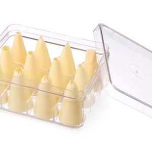 Hendi - Końcówki do rękawów różne - zestaw 12 szt. Wariant podstawowy